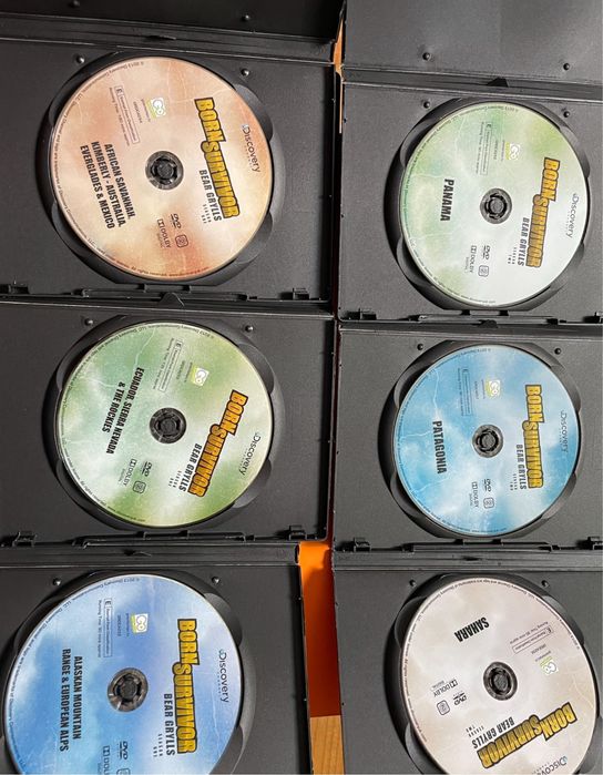 Bear Grylls Колекция 6 DVD Born Survivor
