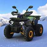 Бензиново ATV 150cc/кубика MXF Attack SHARK Автоматик -Black/Yellow