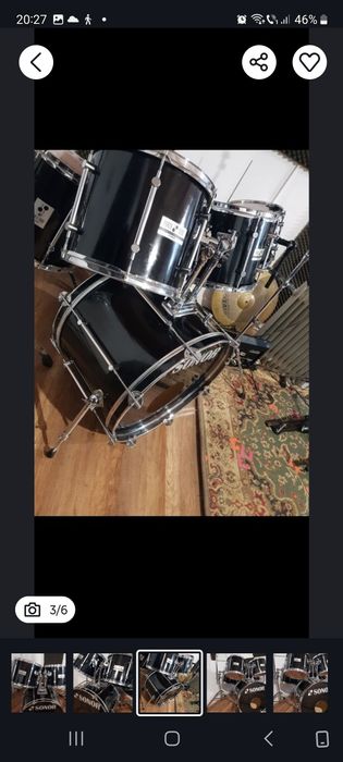 Toba Tama japan ,Sonor AQ1 noua  Sonor vintage