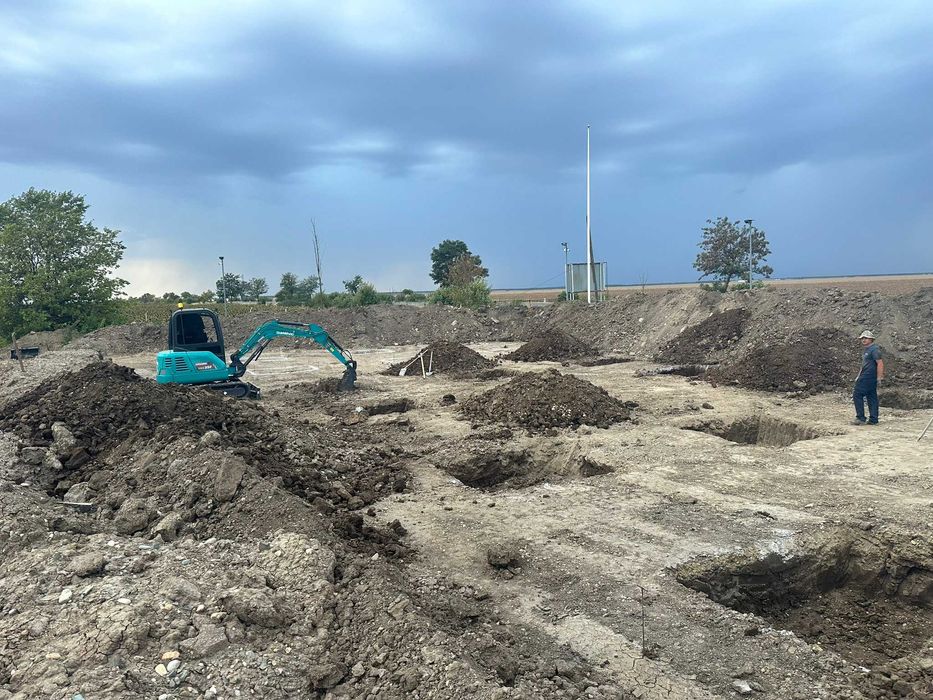 Lucrari de excavare,montaj fose septice,sapaturi santuri,fundatii