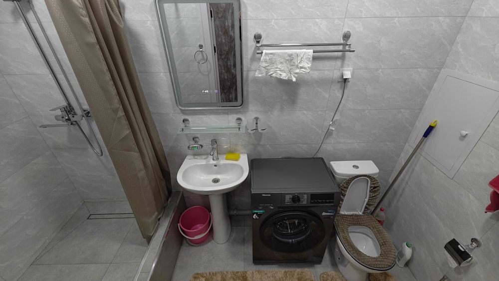 2-х комнатная 50кв.м. 3 этаж- 53.000 Евроремонт, Мебель Техника Водник