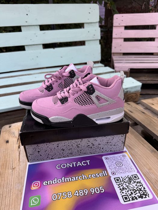 Nike Jordan 4 orchid (marimi: 36,37,5)