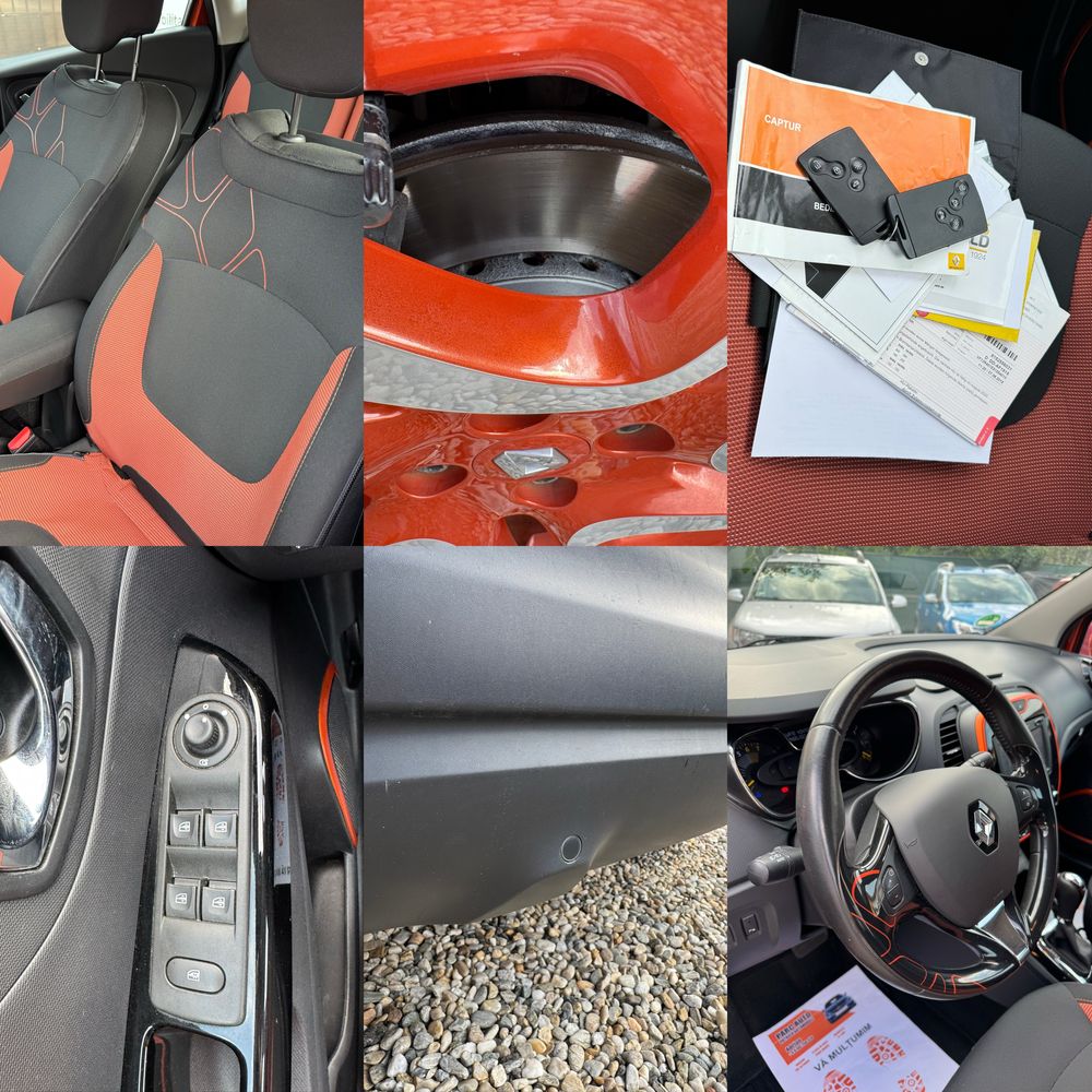 Renault Captur Orange&Black Cutie automata/Garantie/RAR efectuat
