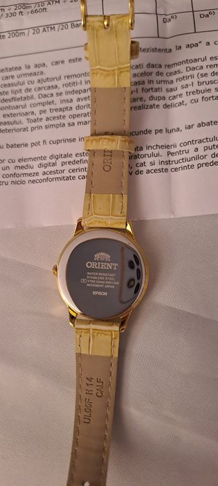 Ceas nou dama Orient Contemporary Quartz RF-QA0003G
