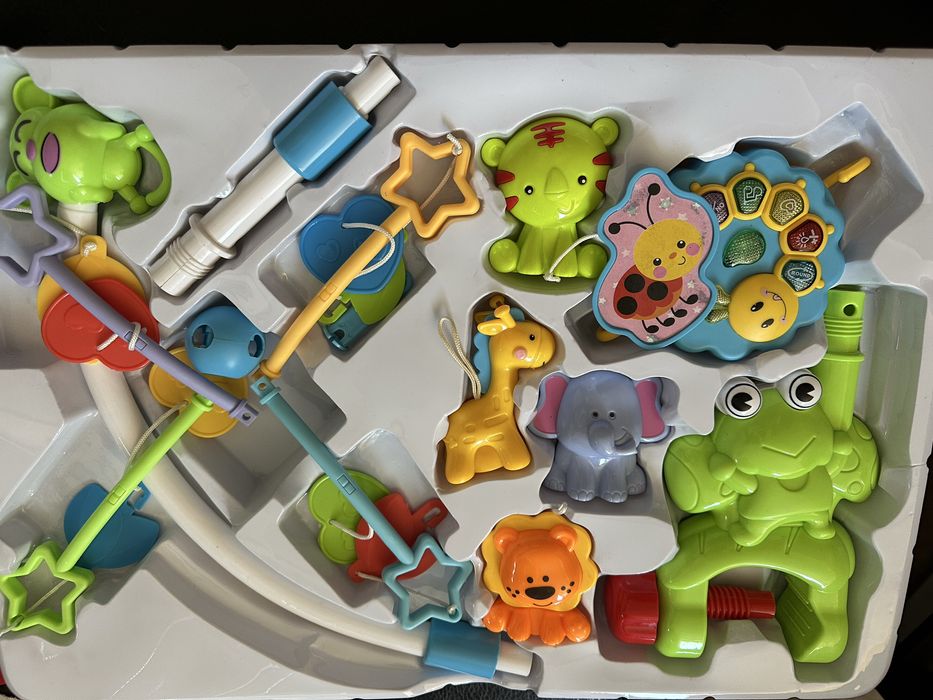 Lorelli toys въртележка за бебета със зелена жабка
