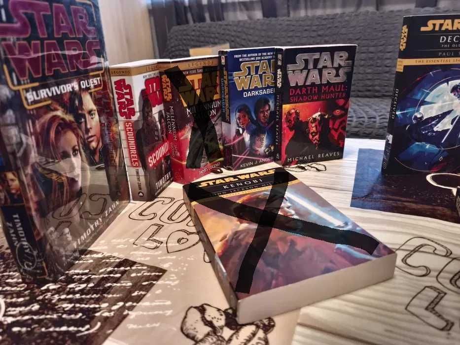 Книги на английски; Star Wars; Jedi; The Force; Dark Side; Thrawn;