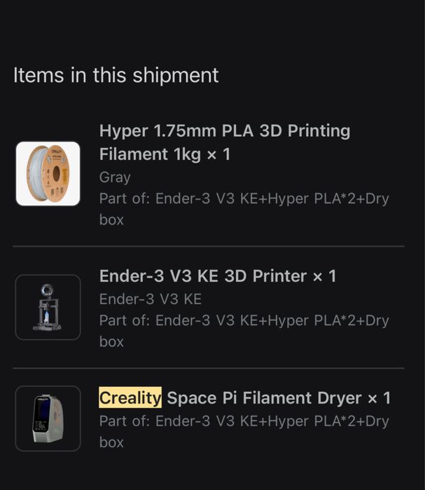 3D printer full pack