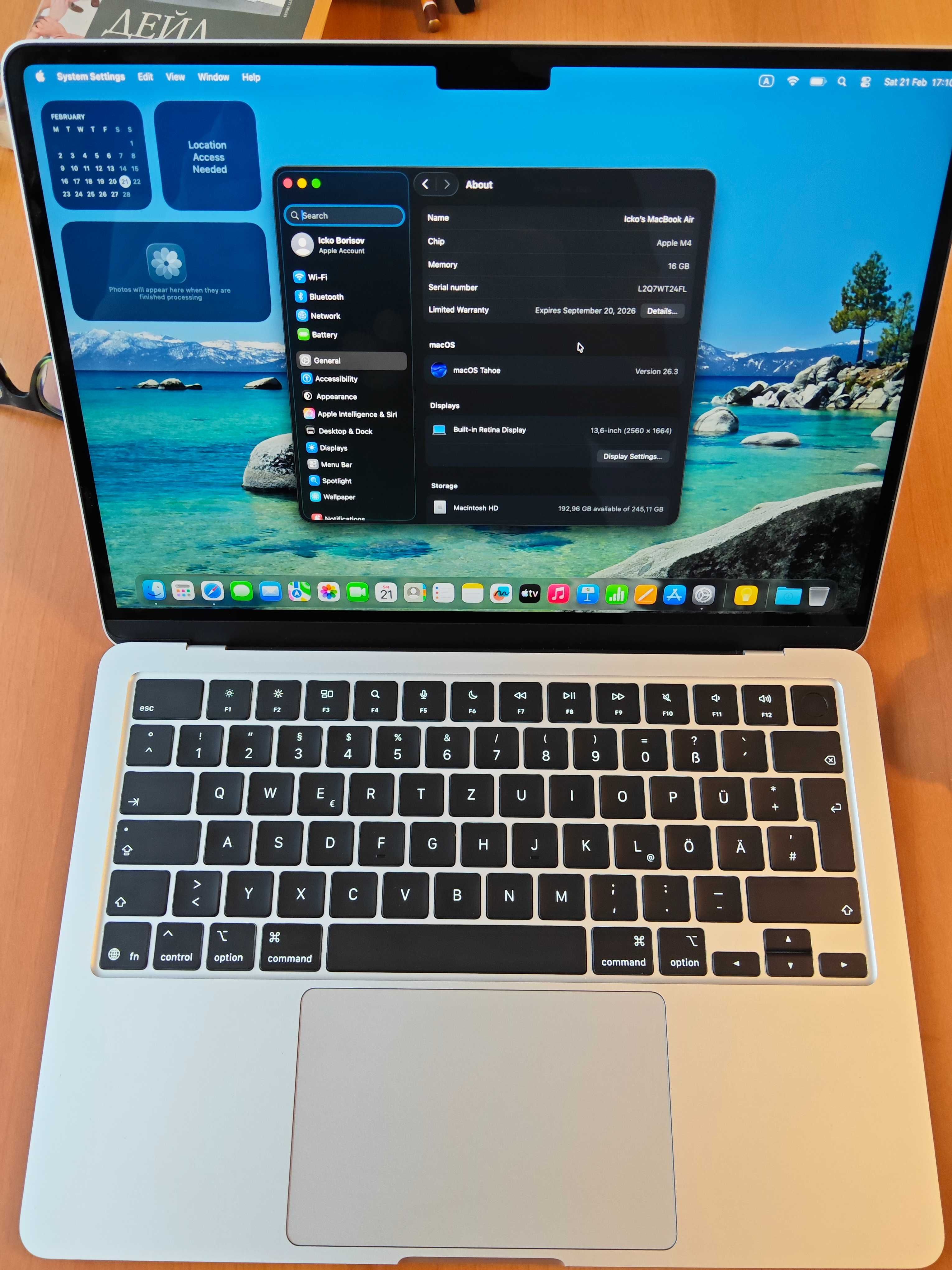 Macbook air m4 13" — миниатюра 2