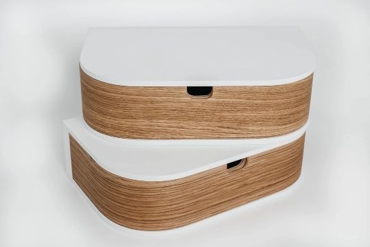 Raft de perete simplu suspendat Valiai