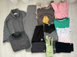 Lot haine dama, 20 buc, Zara, Adidas, villa etc