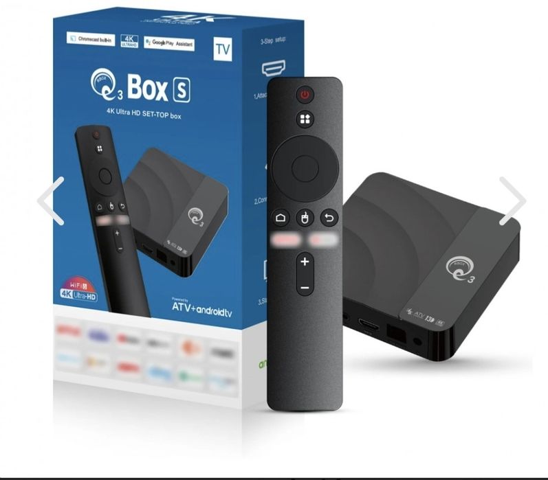 TV Box с Android 14 – 8GB RAM, 128GB памет, 4K Ultra HD, двулентов WiF