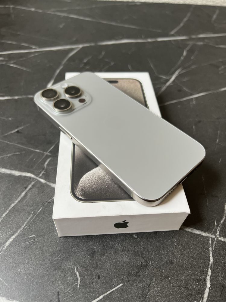 IPhone 15 Pro 128GB Natural Titanium 91% Батерия ГАРАНЦИЯ