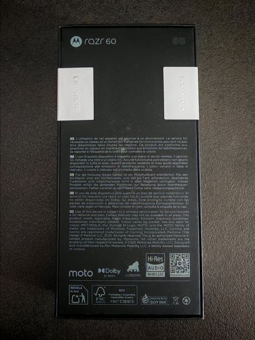 Motorola RAZR 60 Blue