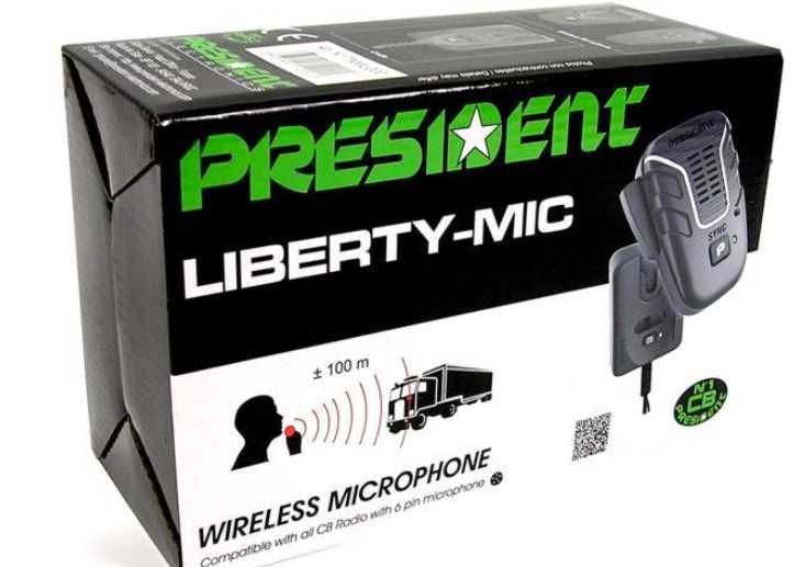 Microfon President Liberty ,pentru statie cb.