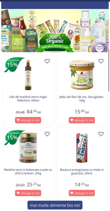 Afacere la cheie ,OrganicBox.ro, Magazin online bio/dropshipping