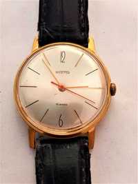 ceas WOSTOK placat cu AUR, an 1980,