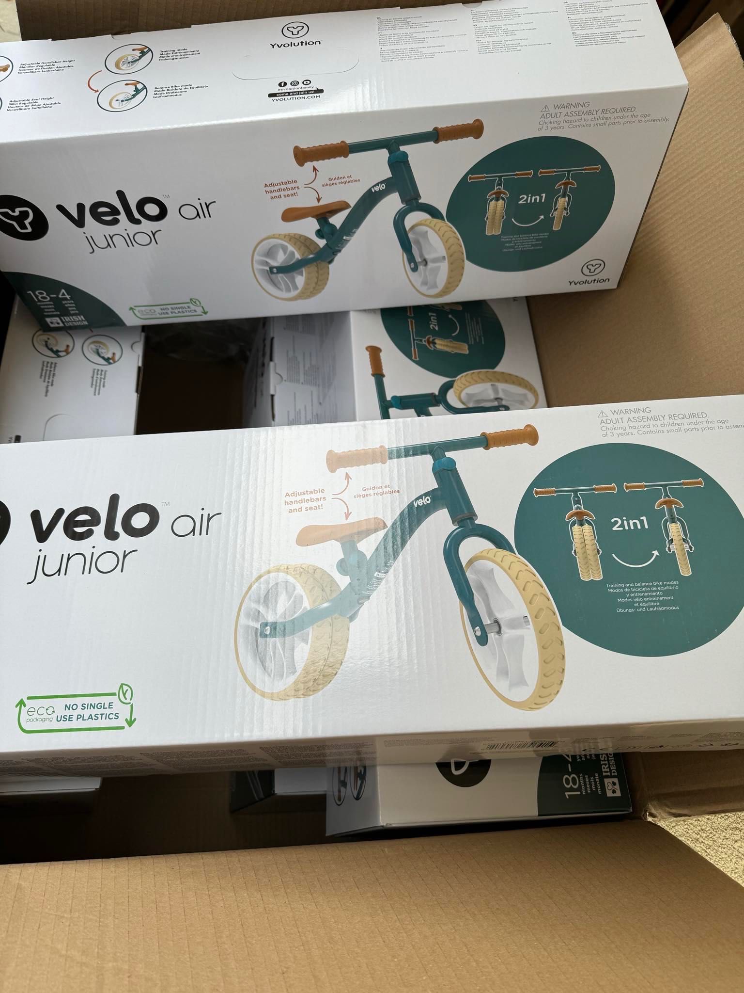 НОВО: Баланс Колело (Balance Bike) 2в1 Yvolution Velo Air Junior