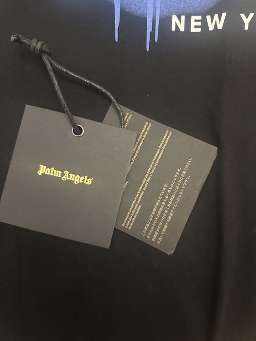 Palm Angels New York Sprayed Logo T-Shirt