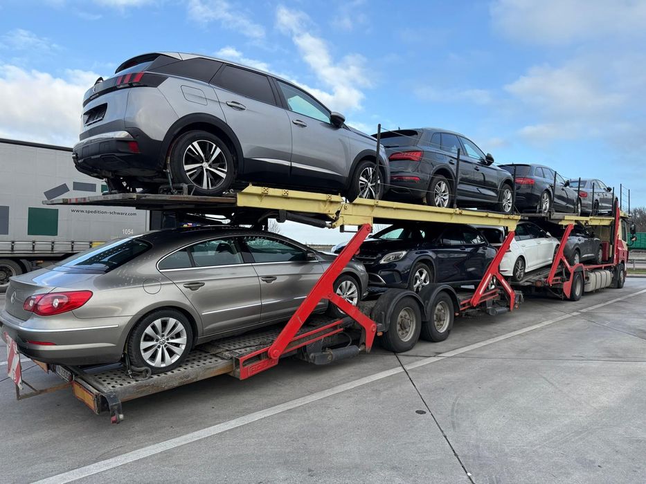 Daf CF 2008 ROLFO TRANSPORTOR TRAILER  9 pozitii variante/schimb