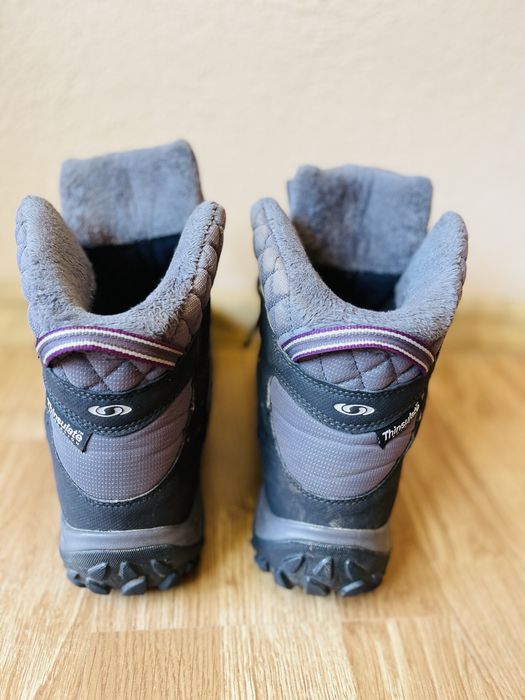 Зимни дамски ботуши 38,5, Salomon, водоустойчиви, планински