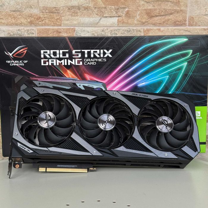 Видеокарта ASUS ROG Strix GeForce® RTX™ 3070 Ti OC, 8GB GDDR6X