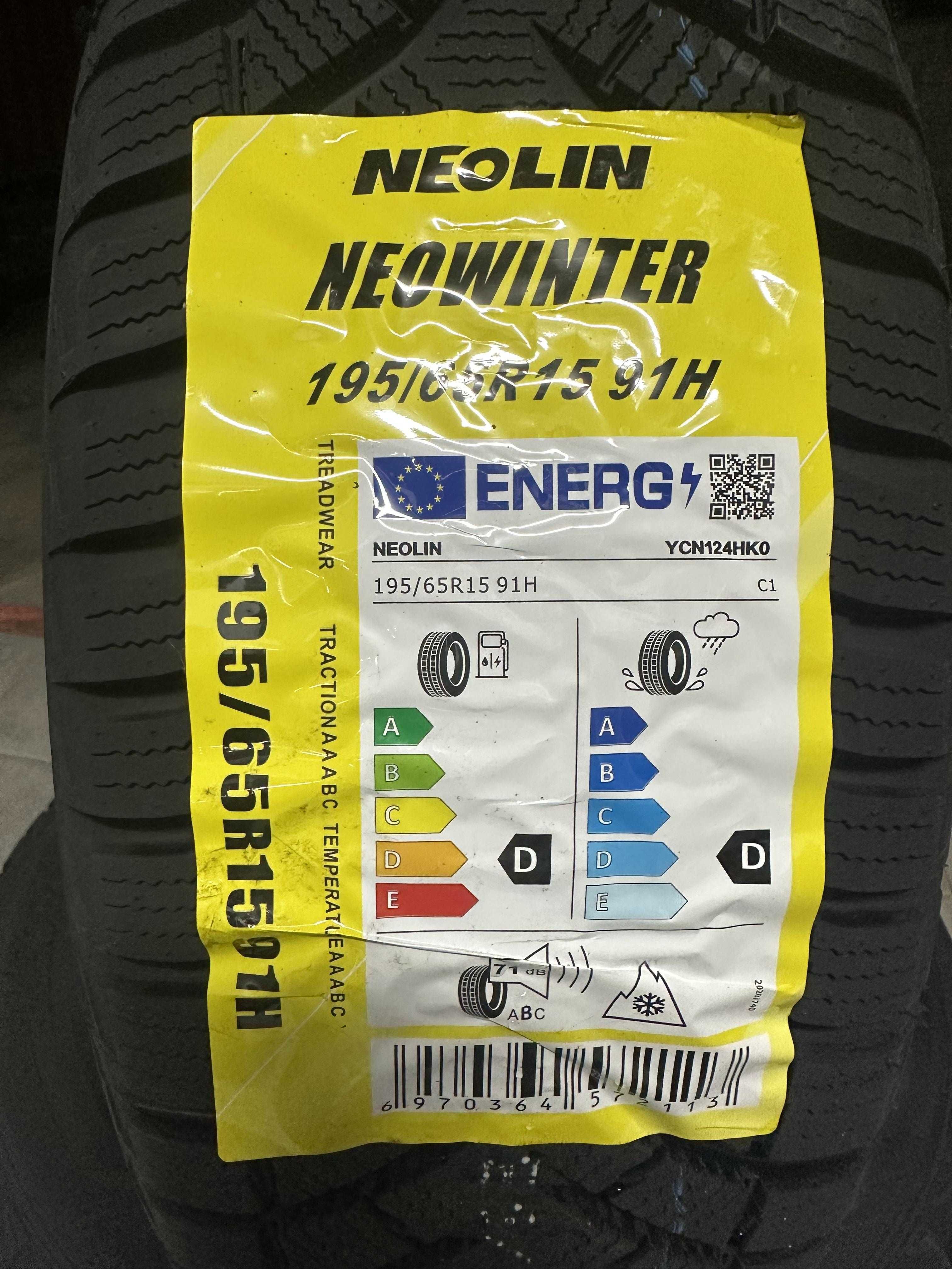 Нови зимни гуми NEOLIN NeoWinter 195/65R15 91H НОВ DOT