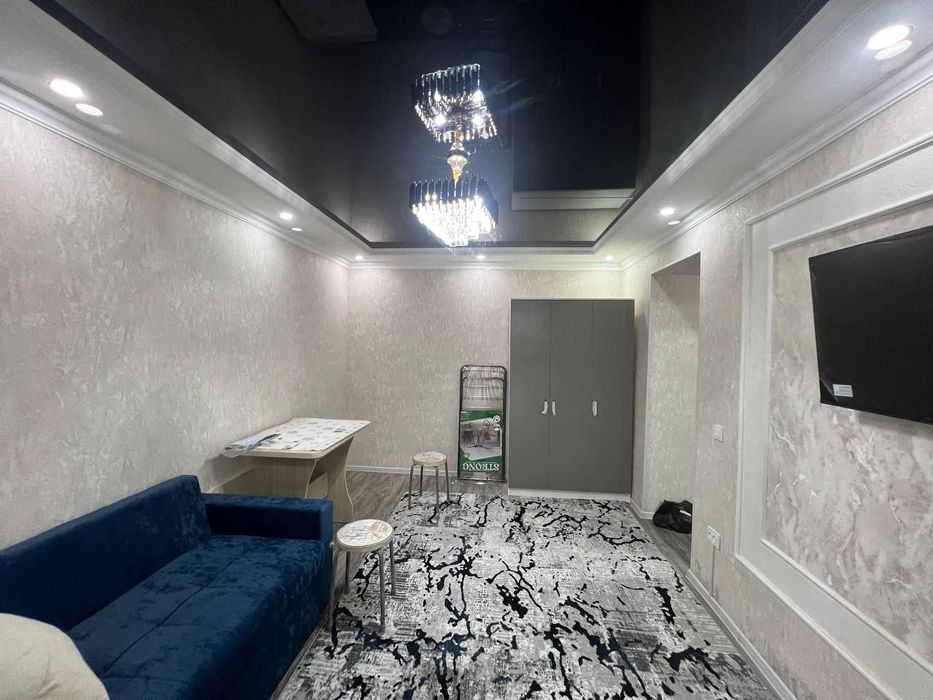 Продается 1 ком квартира 1 этаж район космос с мебелью и техникой