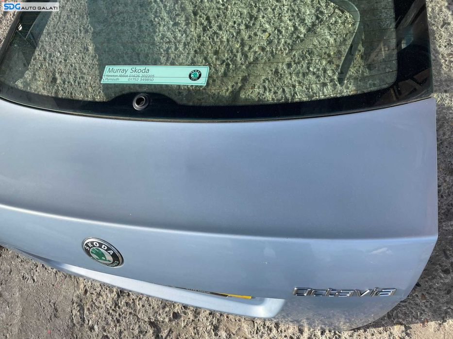 Haion Hayon Capota Portbagaj Dezechipat FARA Luneta cu DEFECT Skoda Octavia 2 Hatchback Berlina 2004 - 2013 [2813X]