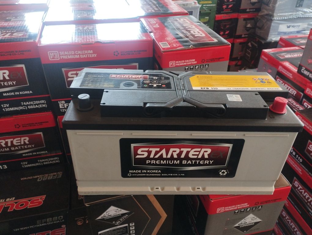 Starter 110EFB Ah Hyundai sunswod solite