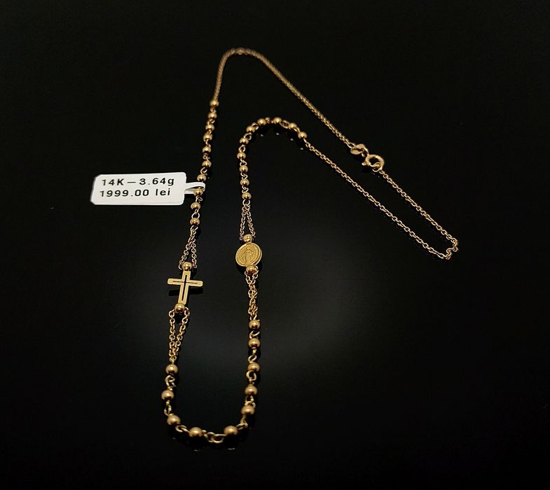 Bijuteria Royal lant din aur 14k 3.64 gr