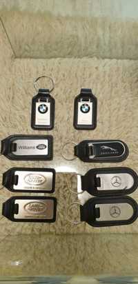 Оригинални Дилърски Ключодържатели на Mercedes BMW Land Rover