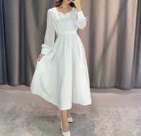 Платье белое 42 размер
