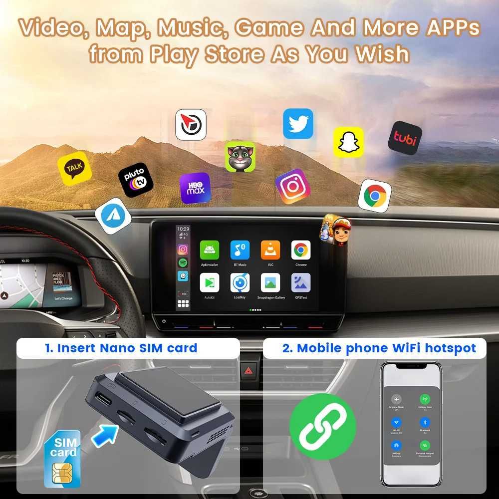 Видеорегистратоr Carplay carlinkit