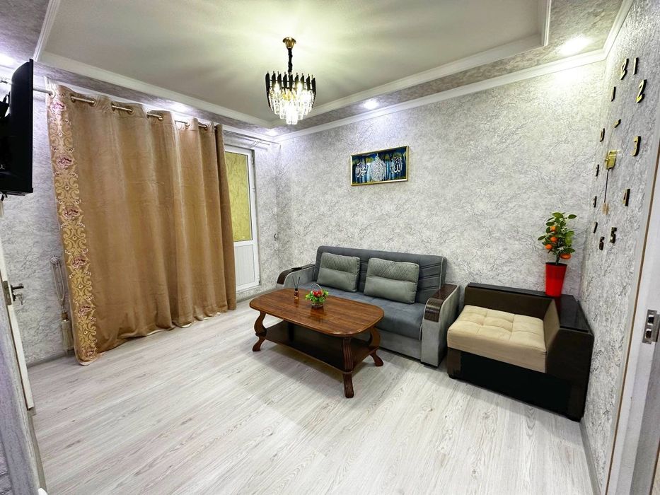 Аренда чиланзар 6.  Двух комнатная. Балкон 1,5*3