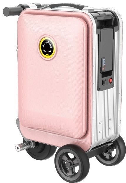Чемодан-самокат Airwheel SE3s алюминий ABS-пластик 20 л розовый