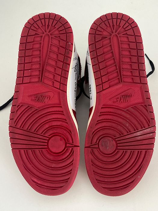 Vând Jordan x Off-White The 10: Air Jordan 1 "Chicago" Nr 44