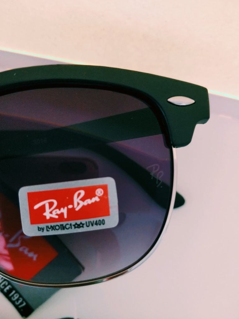 Ochelari de soare Ray-Ban Clubmaster RB3016, calitate premium