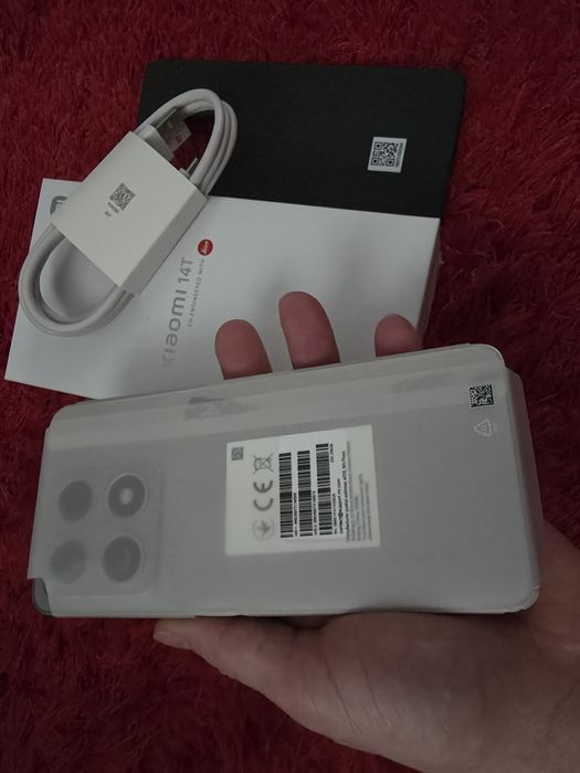 -Xiaomi 14T, Nou, Nefolosit, 256Gb, 12Ram, 0 cicluri incarcare, Sigila