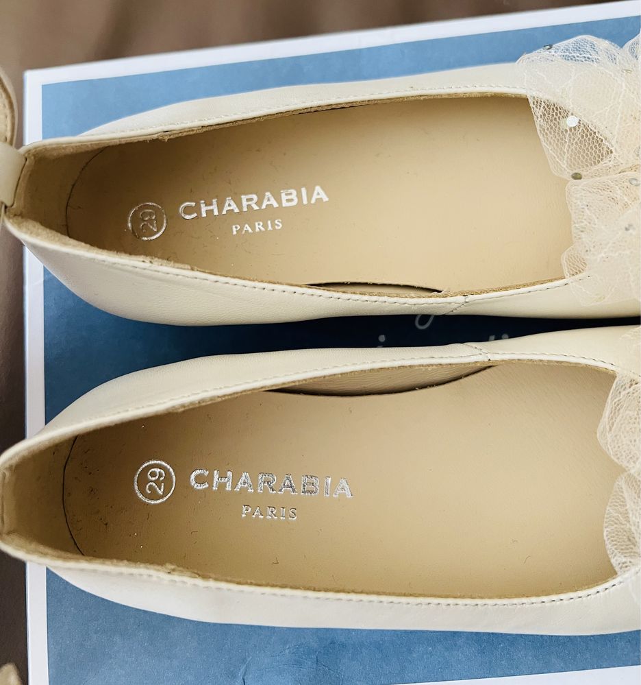 Pantofi fetite CHARABIA, din piele