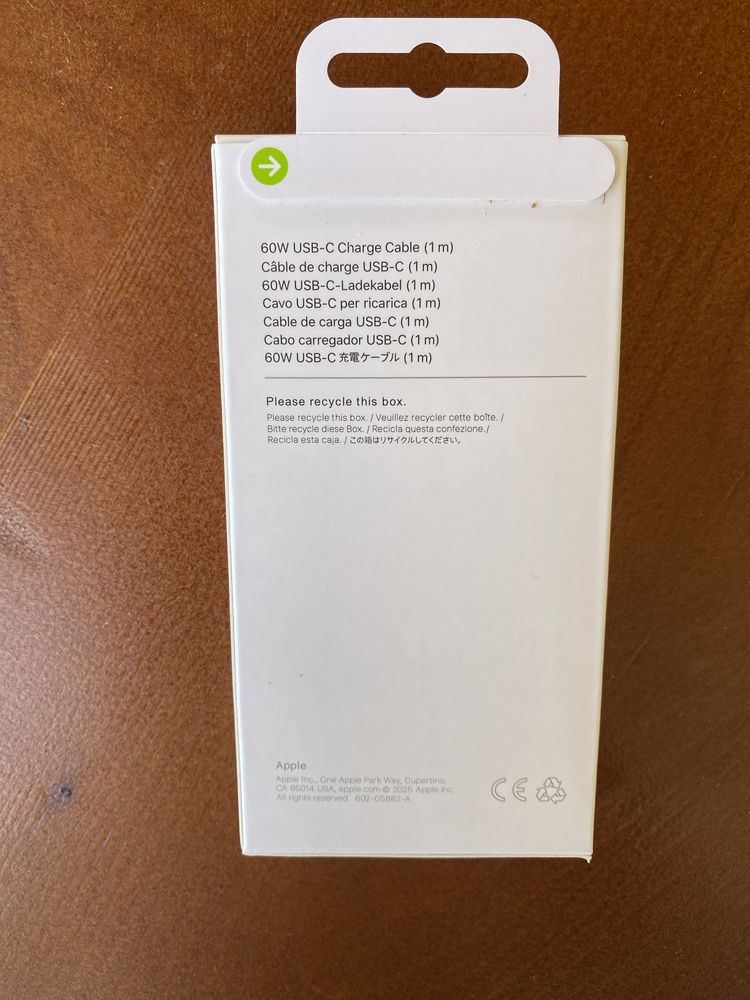 Cablu iphone 15 16 de incarcare 60w 1m nou