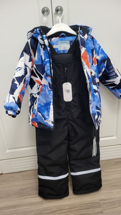 Зимний комплект с полукомбинезоном 110