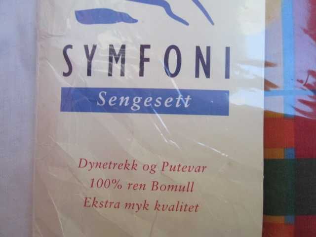 DALE OF NORWAY нов марков спален комплект от 100% чист памук.