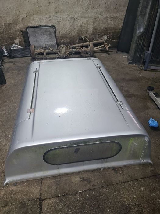 Hardtop Nissan Navara D40 2006 - 2010 SUV 2 Usi ARGINTIU (834) DIMENSIUNI 197X170