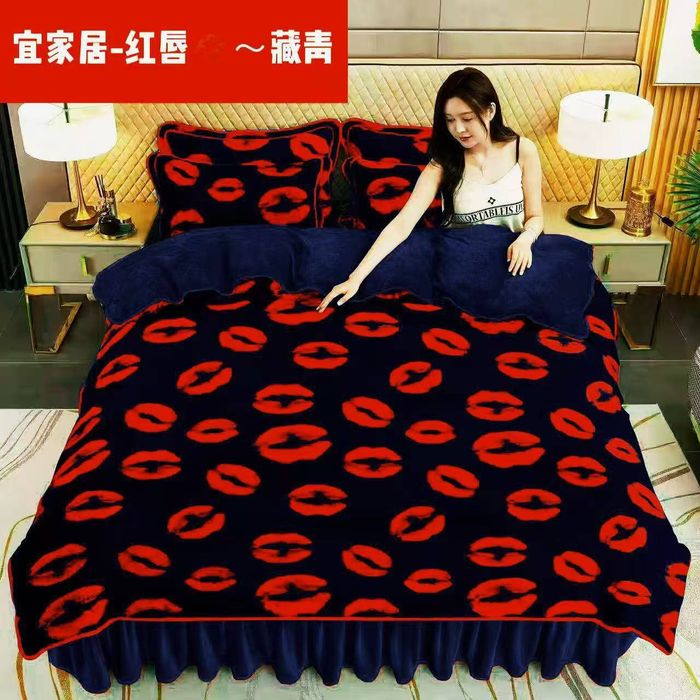 Зимниее велюр постельное бельё 2 спалка