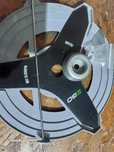 cutit motocoasa Ego + cap prindere original si piulita, NOU