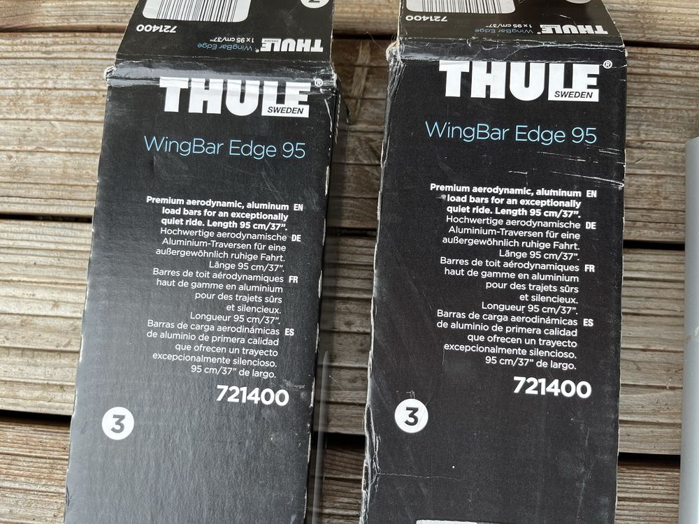 Bare Thule Wingbar Edge BMW G31/ F11 seria 5/ Volvo V60 Cross Country