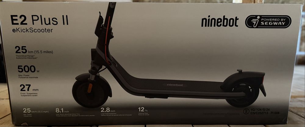 Trotineta electrica Ninebot E2 Plus II