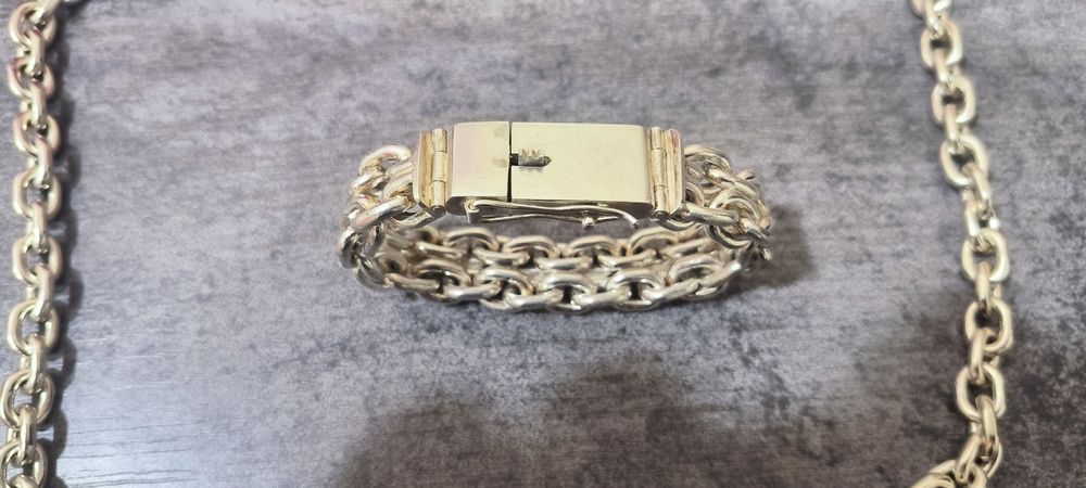 Браслет из чистого серебра