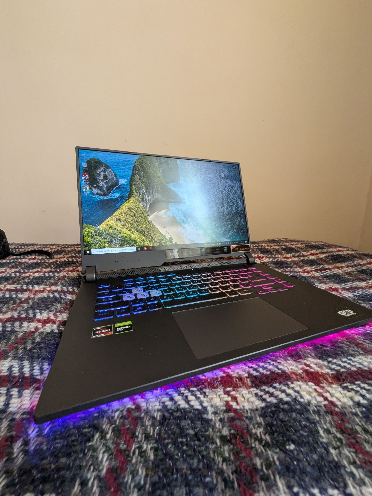 Asus ROG Strix G513 Ryzen 7 4800H | GTX 1650 | 8GB RAM | SSD 512GB