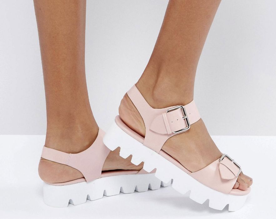 Sandale Truffle cu talpa platforma